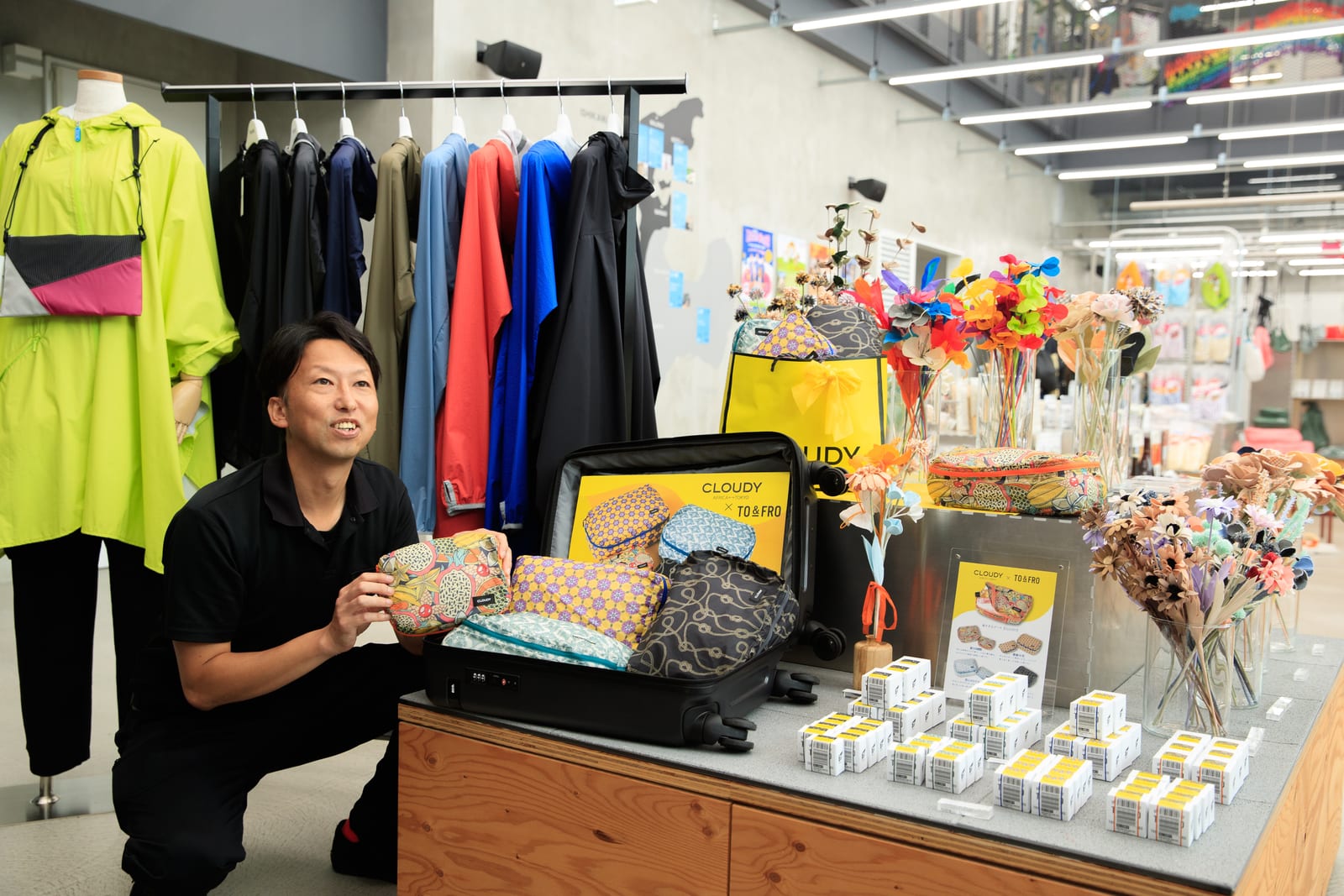 TO&FROとCLOUDYのコラボレーション商品